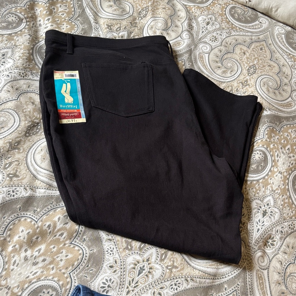 Faded Glory Black Women's Plus Jegging